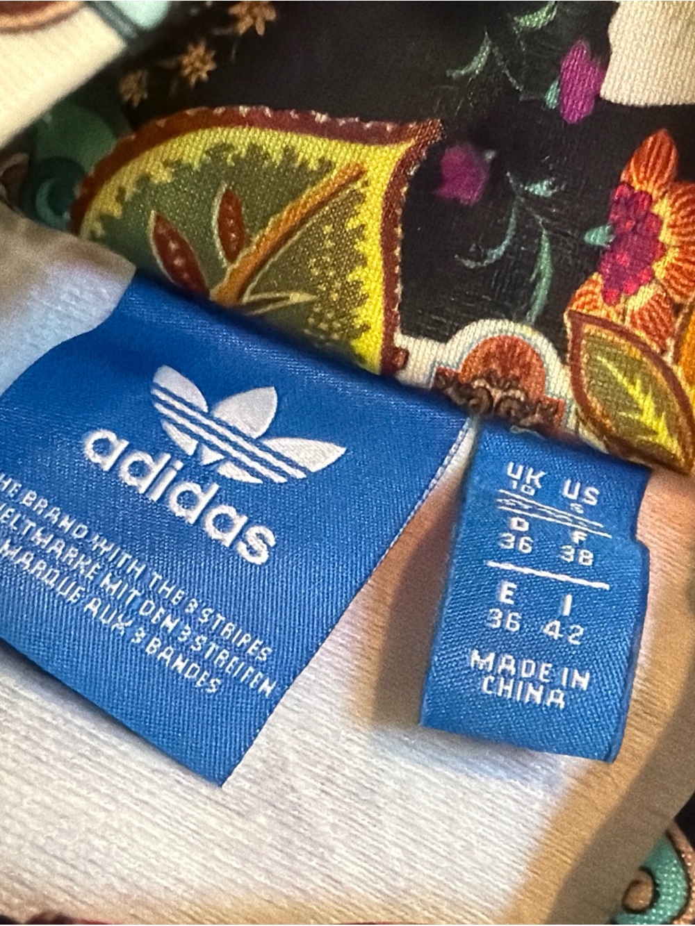 Adidas X Farm Rio Jardim Agharta Firebird Track Jacket Womens S Floral BR5129 - Picture 3 of 7